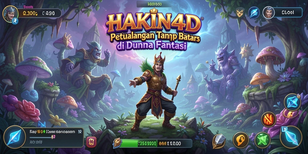 Tampilan gameplay HAKIN4D yang penuh aksi dan tantangan.