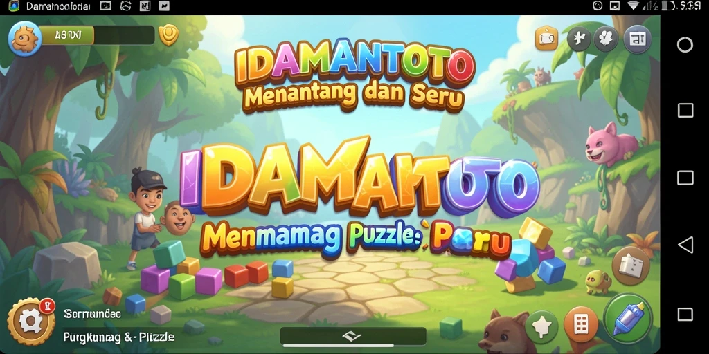 Screenshot gameplay IDAMANTOTO yang menunjukkan tantangan puzzle yang menarik.