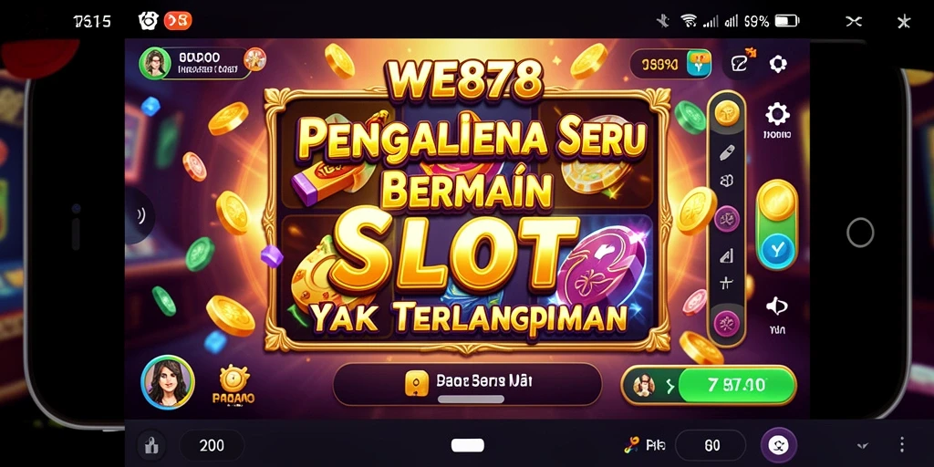 Tampilan gameplay slot WE878 yang menarik dan interaktif.