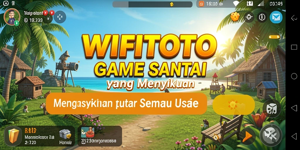 Tangkapan layar WIFITOTO menampilkan gameplay menyenangkan yang sederhana dan interaktif.